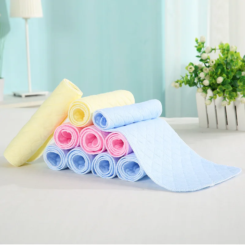 Reusable Washable Inserts Liners For Real Pocket Cloth Nappy Diaper Cover Wrap Insert Microfibre Cotton Nappies