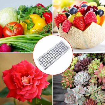 

Tent Flower Seeds Cultivation Nursery Plant Grow Light 75 LEDs 25W Vegetable Indoor Rectangle Hydroponic Garden Full