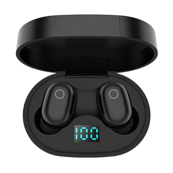 

IG-TWS Wireless Bluetooth Headset 5.0 Macaron LED Power Digital Display Noise Reduction Gaming Headset Waterproof