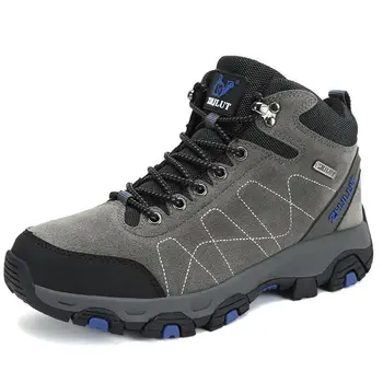 

Brand Men Snow Boots Plus Size 47 New Men Boots with Fur Unisex Winter Snow Botas Warm Plush Shoes High Top Boots Autumn