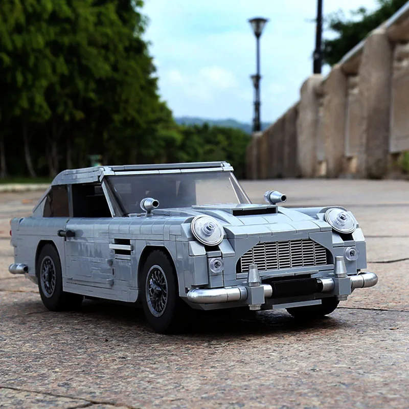Lepinblocks 21046 Джеймс Бонд Астон Мартин DB5 классический 007 модель автомобиля Technic 10262 строительные блоки кирпичи развивающие игрушки подарок