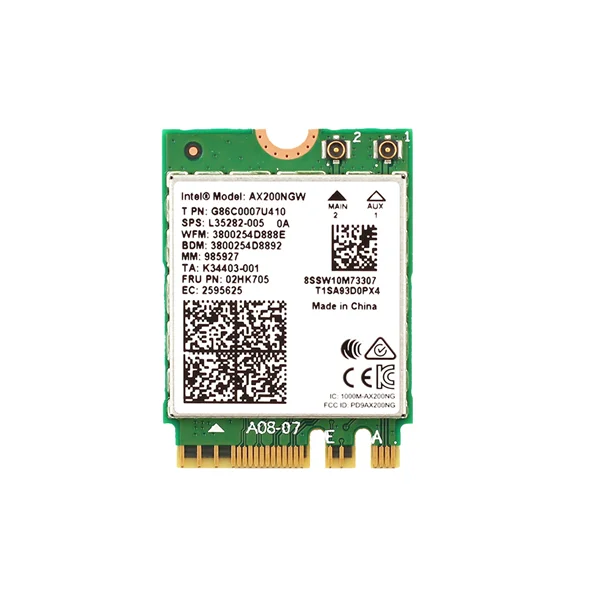 COMFAST CF-AX200-M беспроводная сетевая карта для ноутбука, Двухдиапазонная MU-MIMO 2974 Мбит/с, 802.11ax Wi-Fi 6, Bluetooth 5,0, Intel 160 МГц