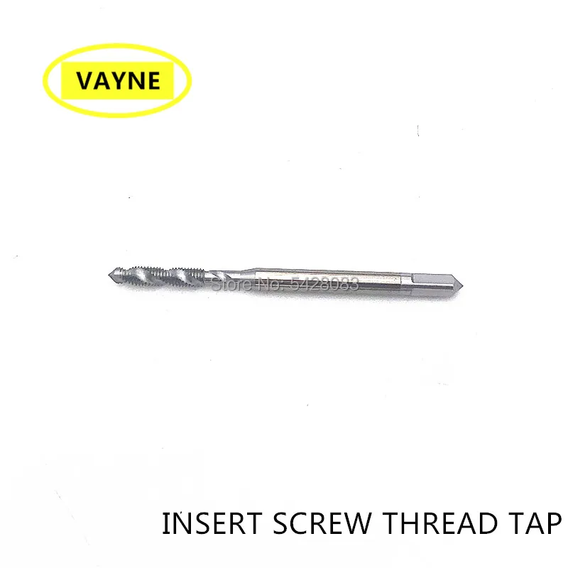 

VAYNE HSS ST Screw Thread Insert Spiral Flute Tap M1.6X0.35 M2X0.4 M2.5X0.45 M3X0.5 M3.5X0.6 M4 M5 M6 Machine STI Spiral Taps