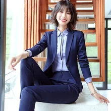 ^^Best Offers Autumn office professional women's suit High quality solid color long sleeve jacket Pants suit female Workwear two-piece 2019 ^^Best Offers Autumn office professional women's suit High quality solid color long sleeve jacket Pants suit female Workwear two-piece 2019