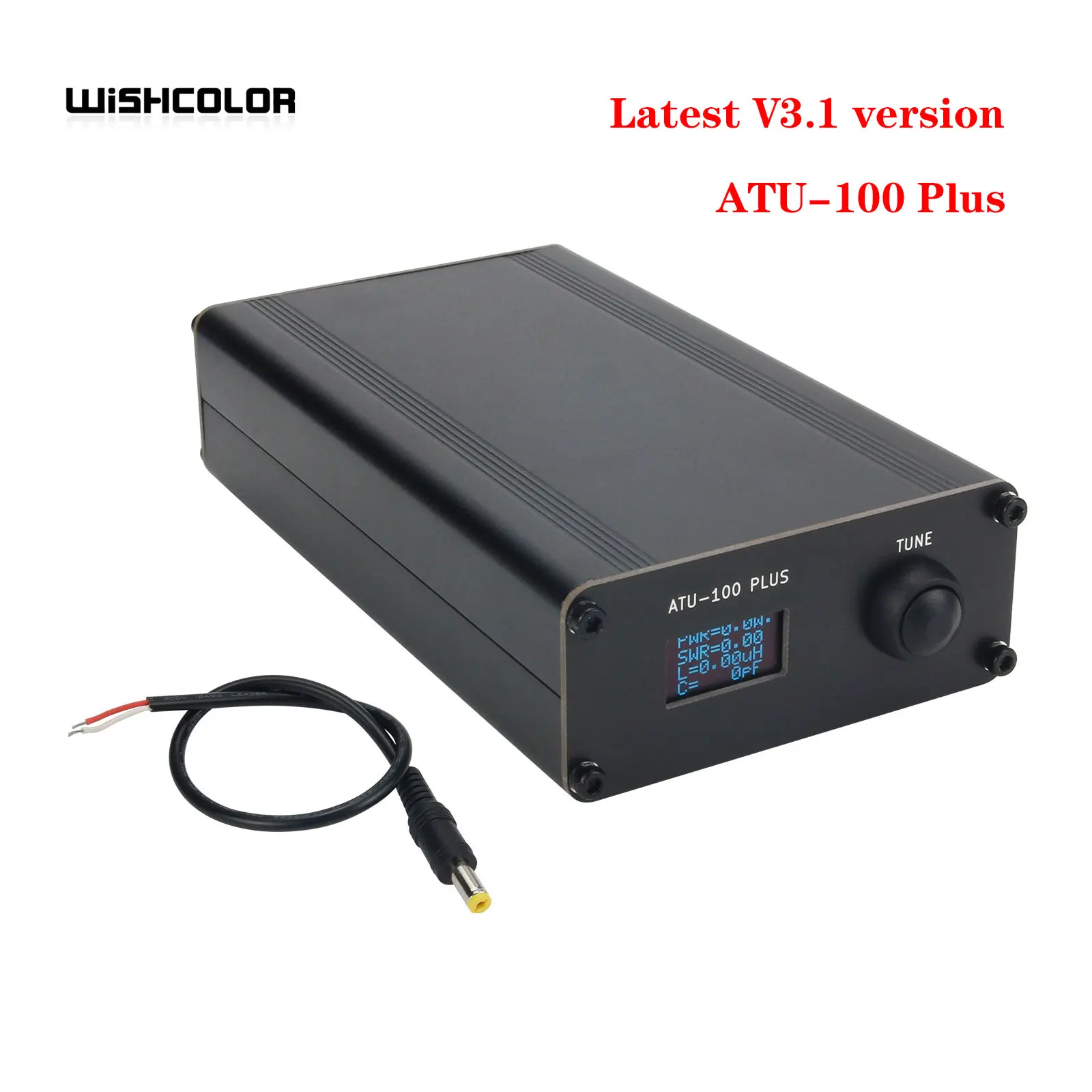 New ATU 100 Tuner PLUS Upgraded 100W Open Source Shortwave Automatic Antenna Tuner For 10-100W Shortwave Radio Stations