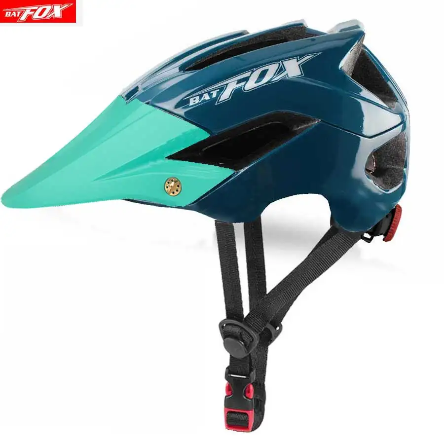 BATFOX велосипедный шлем все-terrai MTB Велосипедный спорт защитные шлемы In-mold внедорожный супер горный шоссейный велосипед велосипедный шлем - Цвет: F-5002
