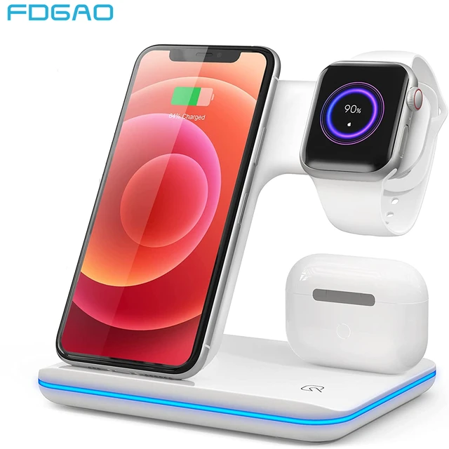 Apple Watch Iphone Airpods Charging Stand  Charging Station Iphone 8 Apple  Watch - Watch Charger - Aliexpress