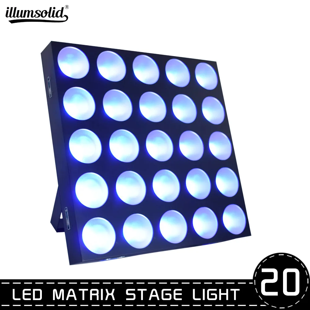 

Professional stage lighting 10W RGB 3in1 DMX LED Matrix Beam light Led Audience Blinders 20pcs/lot
