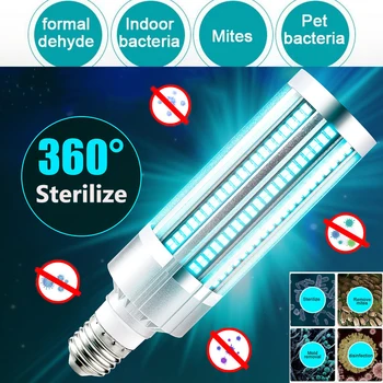 

1PC Ultra-portable 8W USB Ultraviolet Germicidal Sterilization Light Fast Germicidal UVC Disinfection Lamp Home Office Travel
