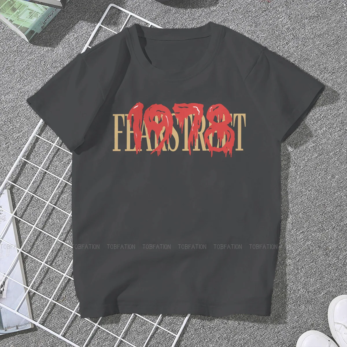 

1978 Women TShirt Fear Street Deena Fier Horror Film Girls Graphic Tees O-neck Female T Shirt Humor Fashion Gift 5XL