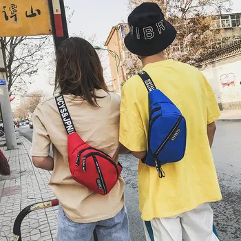 

2020 Fashion Waterproof Girls Waist Bag Fanny Pack Chest Pack Outdoor Crossbody Bag Large Mens Women's Belt Bags Hip Waist Packs