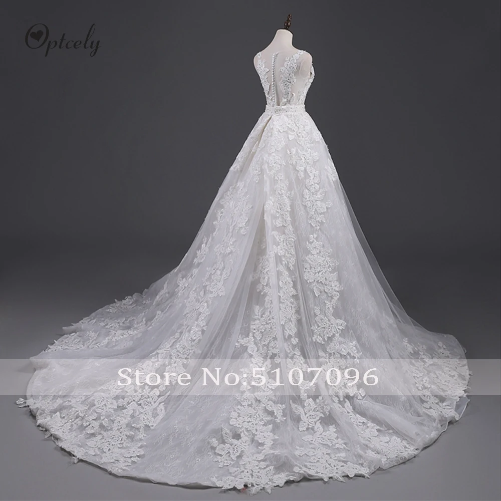 Optcely Новое поступление сексуальное платье русалки без рукавов robe De Mariee настоящая фотография Кнопка цвета слоновой кости свадебное платье аппликации бисером развертки поезд