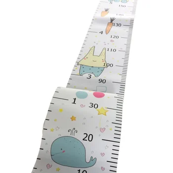 

Reusable Hanging Canvas Height Measurement Ruler Kids Growth Chart Wall Decor Ruler For Baby Nursery Decoration