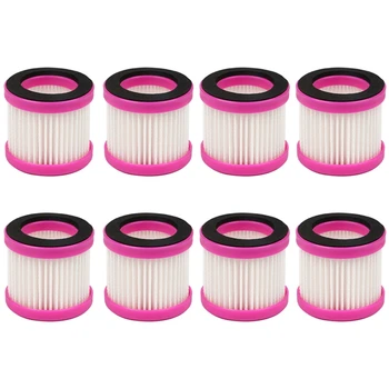 

8Pcs Replacement Air Hepa Filter Cartridge for Puppyoo D-602 D-602A D-607 D-609 Vacuum Cleaner