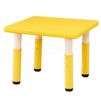 

256 Children's Tables, Sets, Baby Toys, Tables, Plastic Square Drawing Games, Learning Small Desks