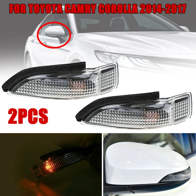 Side Mirror LED Turn Signal Indicator Repeater Lamp Blinker Light for