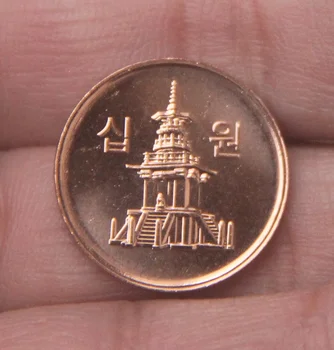 

18mm South Korea 10 won Asia Coins Old Original Infrequent Coin Commemorative Edition 100% Real Random Year