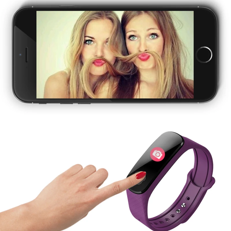 

2019 Smart Bracelet Band With Heart rate Monitor ECG Blood Pressure IP67 Fitness Tracker Smart Watch For Android IOS