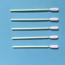 100 шт маленькие гибкие головки одноразовые чистящие тампоны губка без пыли круглые с поролоновым наконечником палочки для камеры оптический объектив принтера