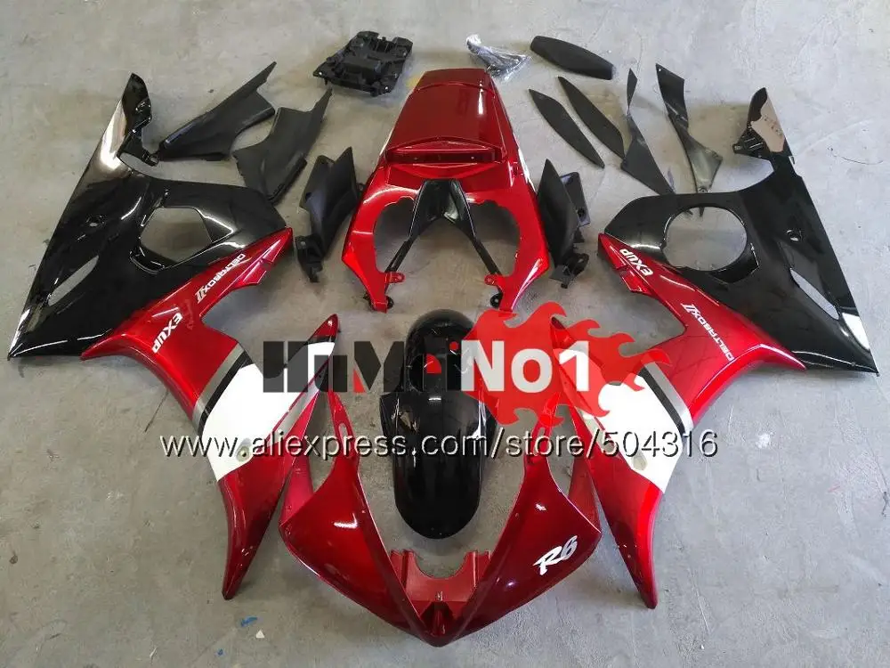 Средства ухода за кожей для YAMAHA YZF R6 S YZF600 YZF-600 6MC. 0 YZF R6S 06-09 YZF-R6S YZFR6S 2006 2007 2008 2009 06 07 08 09 обтекатель цвета: зеленый, черный - Цвет: No. 24