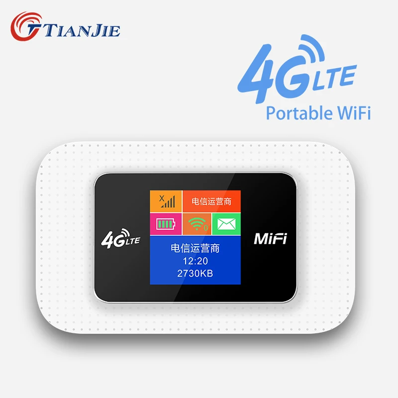 Wi-Fi роутер TianJie 4G Универсальная Мобильная точка доступа модем для разблокировки