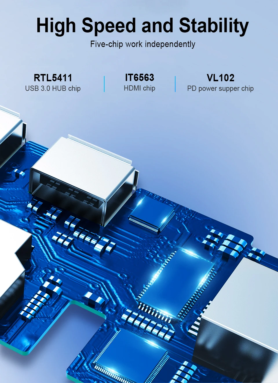 USB C концентратор Тип C адаптер разветвитель Мульти USB 3,0 HDMI VGA порт несколько USB-C Hab расширитель для Macbook Pro компьютерные аксессуары