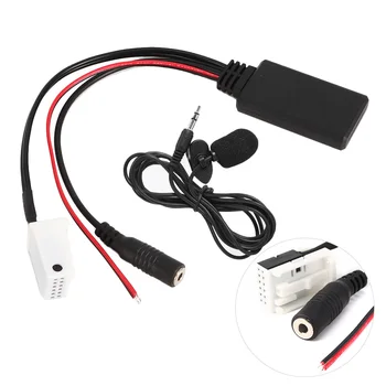 Samochodowe Audio Bluetooth MP3 Adapter do kabla z mikrofonem zestaw pasuje do mercedes-benz W169 W221 W251 W245 tanie i dobre opinie ESTINK CN (pochodzenie) Car Bluetooth Module Bluetooth Audio Adapter Auto Audio Connector 12 v Bluetooth Audio Cable