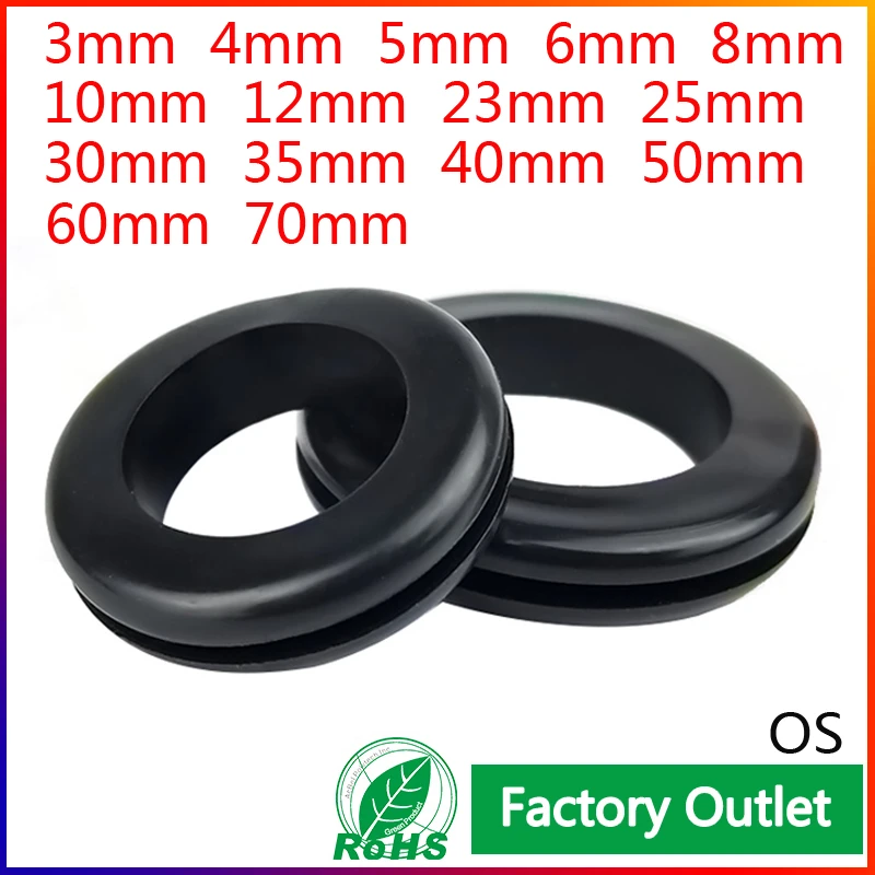 slachtoffer Remmen in beroep gaan 10/50Pcsdouble Zijdig Beschermen Rubber Tule  Ring6/12/23/25/30/35/40/50/60Mm Os Niet toxisch Geurloos Rubber Pakking  Voor Draad Te Beschermen|Pakkingen| - AliExpress