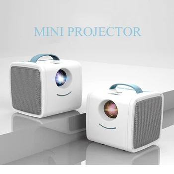 

Home Children's Mini Projector Gifts LCD Mini Pocket Phone Projector Christmas Gifts US Plug