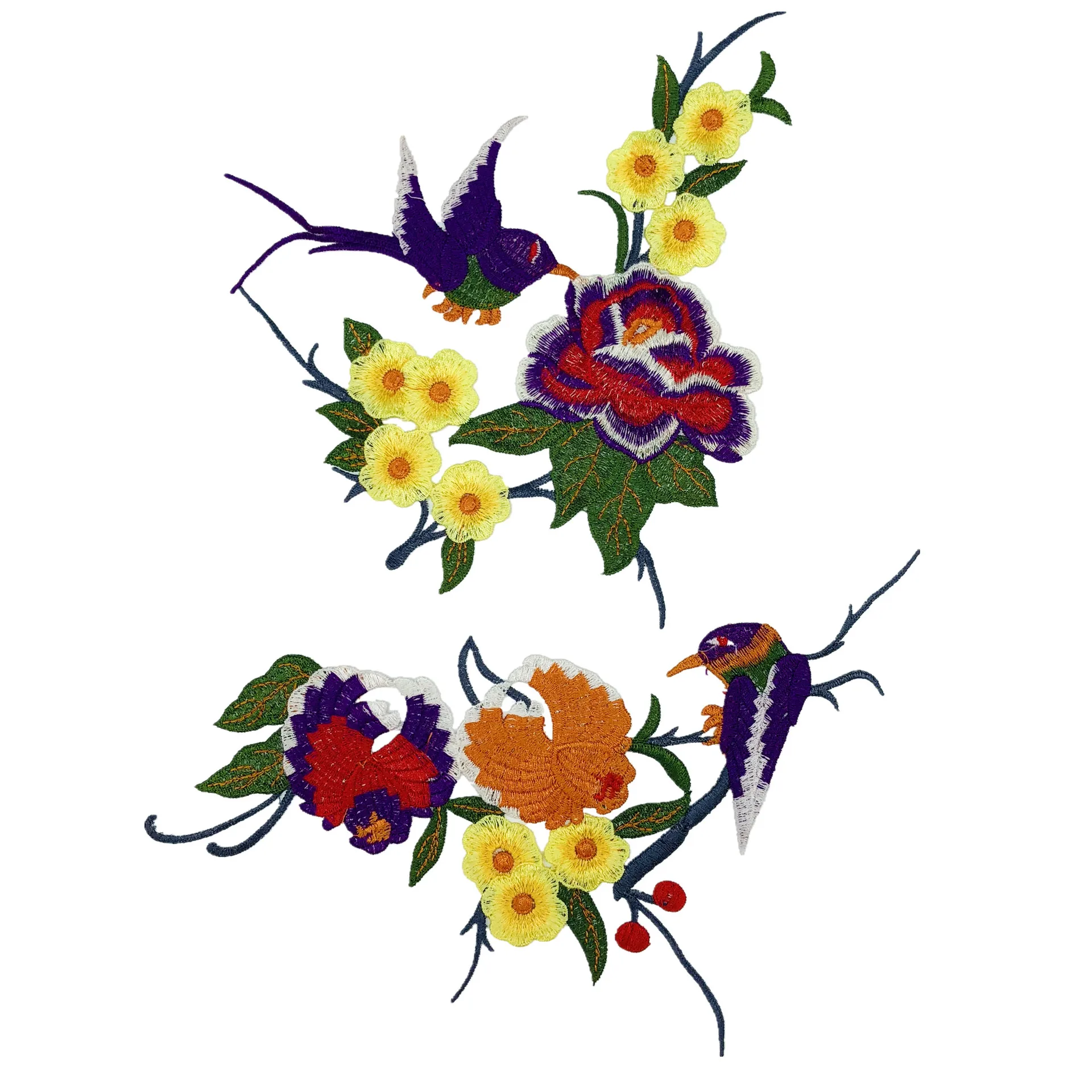 

Water-soluble embroidery collar flower DIY dress national costume decoration accessories tailor supplies
