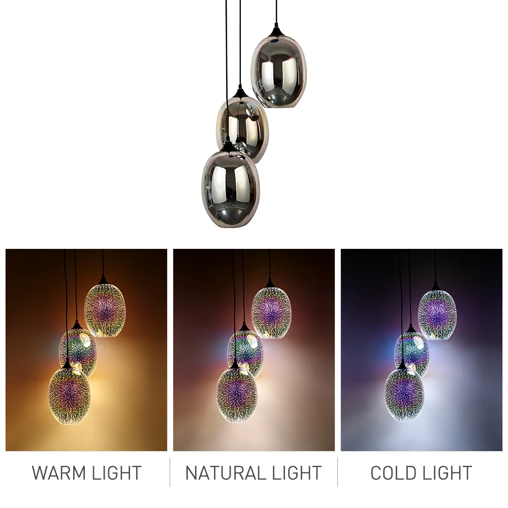 Creative Glass LED Pendant Light