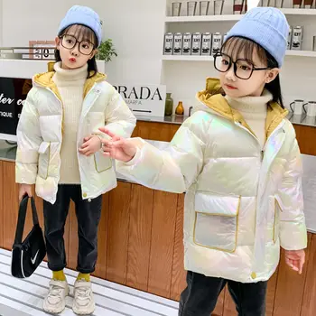 

2020 Winter Kids White Duck Down Jackets For Girls Children Warm Down Coats For Boys Toddler Girls Parkas Outerwear Clothes W570