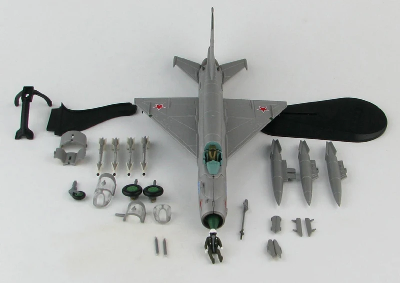 Тонкий 1/72 H 196 советских ВВС mig-21smt истребитель синий 60 Готовая модель сплава