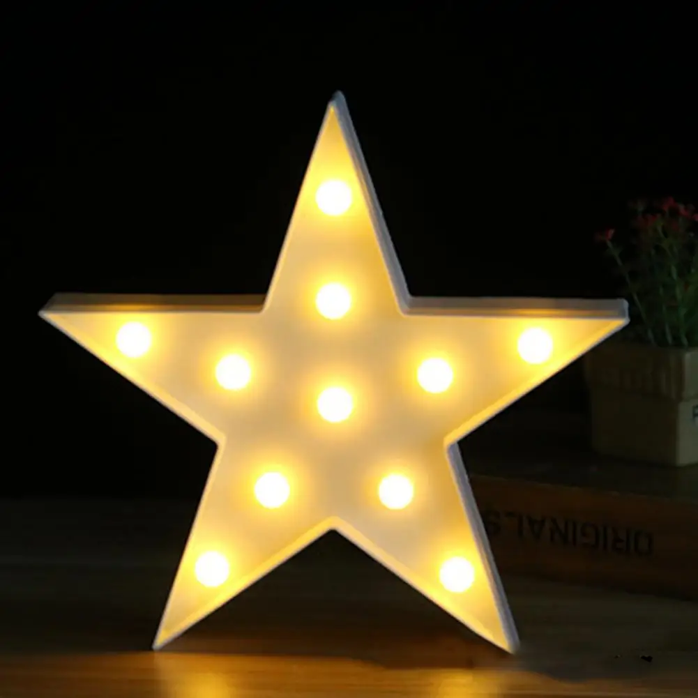 3D луна светильник милые 8LED теплый белый ночной Настенный Настольный детской