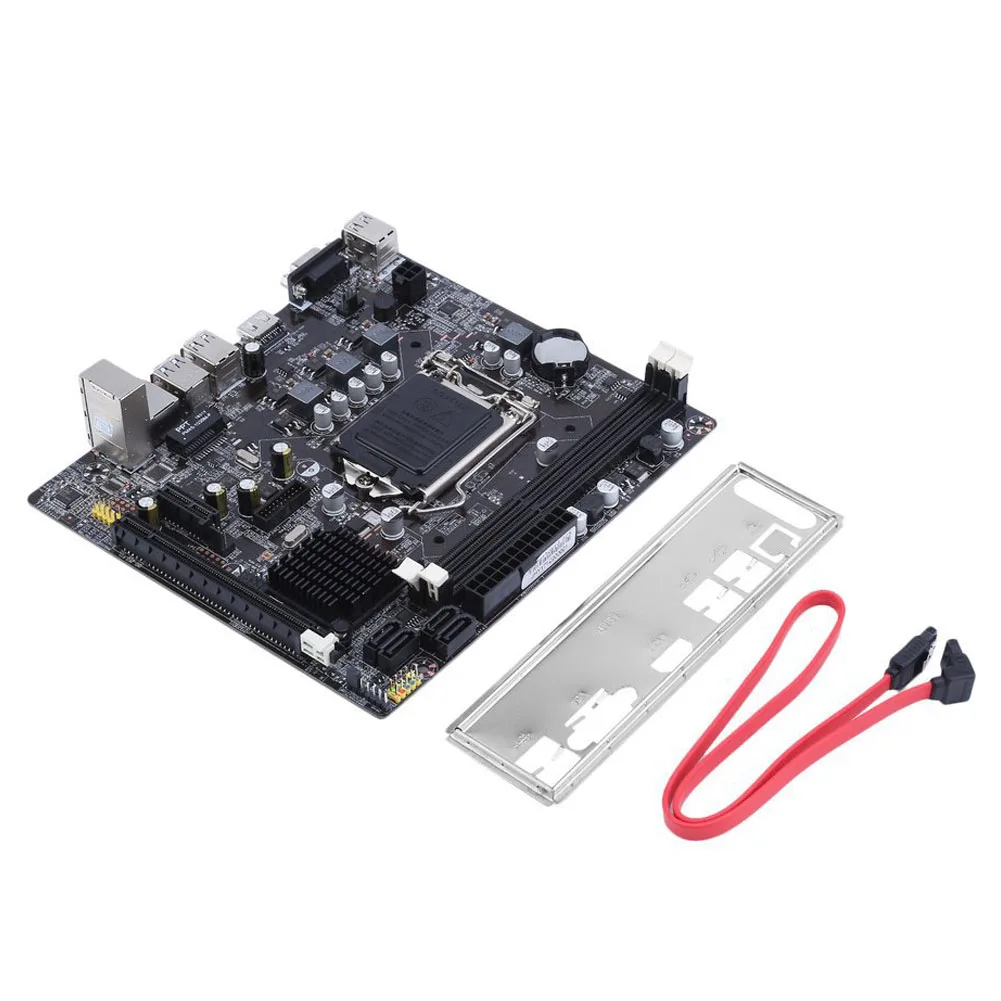 

B75 DDR3 Computer Motherboard Dual Channel Electronic Office Fast LGA1155 Stable Gaming Desktop Server USB Interface Integrated