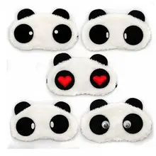 Новая Милая панда для путешествий, расслабляющая сон, милая помощь вслепую, маски, портативная ворсовая крышка, инструменты для ухода за глазами