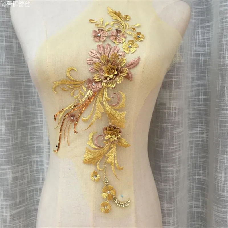 2 шт. 32x13 см|lace accessories|applique lace trimlace trim |