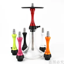

NEW TY 2020 Alpha Hookah Model X Multicolor Shisha Matte Hookah Removable Diffuser Adsorption Parts Nargile Water Pipe
