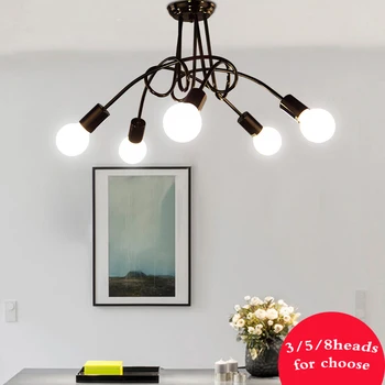 

Loft American Style Retro Ceiling Light For Living Rome Dining Room Restaurant Home Simple Creative Study Room Lamps Bedroom