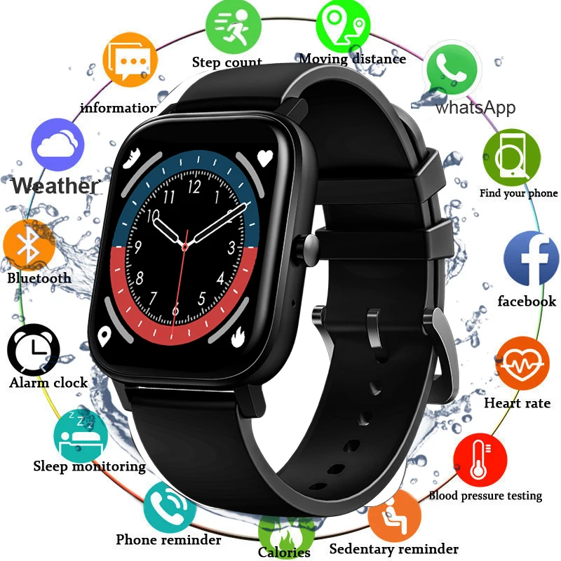CHYCET Smart Watch Men Women 4G Memory Music Player Watch Dial/Storing Music/Heart Rate Blood Oxygen Fitness Tracker Smartwatch