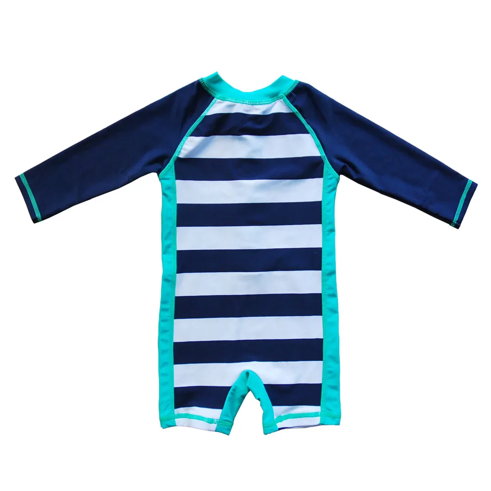 Wishere Baby Swimwear Long Sleeve Boy's  Beach Wear  One-piece Toddler Swimming Suit Infant Swimsuit Kids' Sunsuit