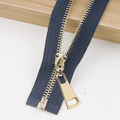 Meetee 1/3 шт. 85 см 5# разъемная застежка-молния металлическая молния с открытым концом Авто замок с украшением в виде пряжки на молнии, самодельный сумок пуховик Одежды Портной Швейные Материал ZA020 - Цвет: GNavy