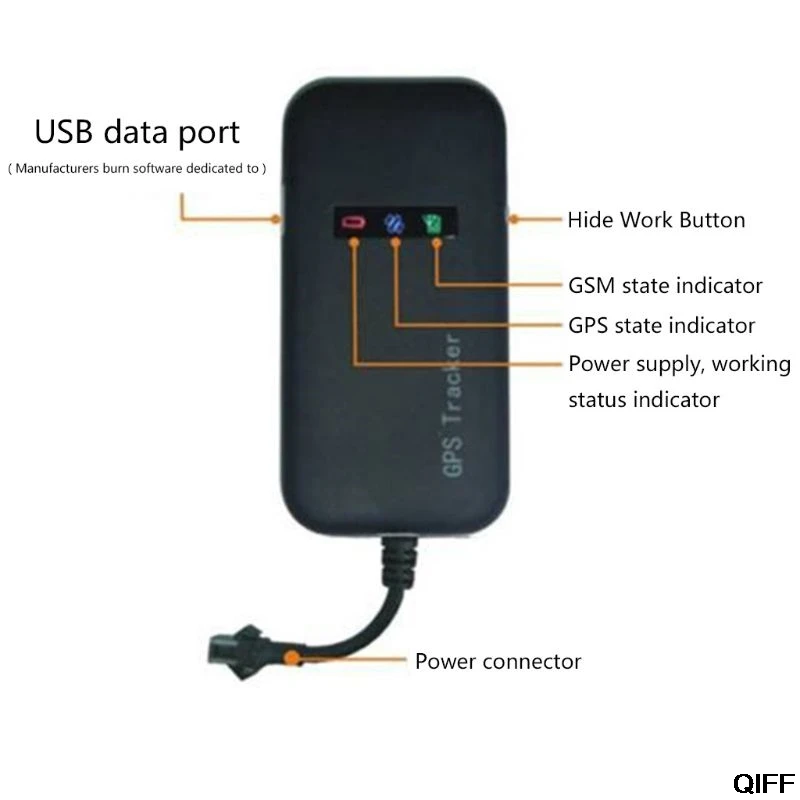 Прямая поставка и Глобальная система позиционирования Автомобильный gps трекер GT02A Google link отслеживание в реальном времени Противоугонный Aug. 20