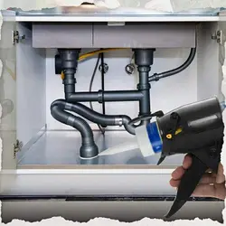 Portable Caulking Gun Compact Sealing Gun Paint Insulating Mastic Sealant Corner Sealing Caulking Filling Tool for Doors Windows