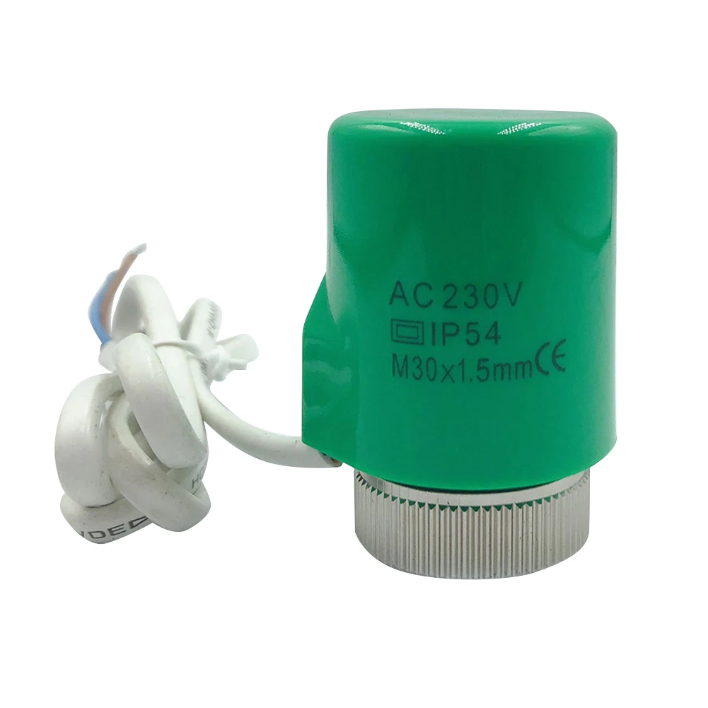 230V 2W Контроль температуры нормально открытый закрытый ПК для замены Главная для подпольного подогрева электрический радиатор Термальность привод