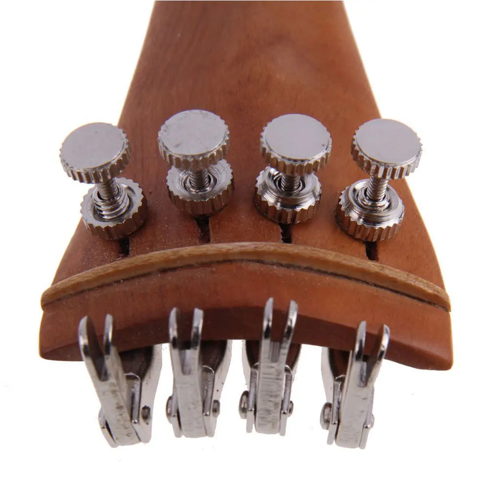 Violin accessories Acoustic Violin Pegs Fine-Tuning Chinrest Strings Tail Nail Tail Rope 4/4 Violin Parts Accessories