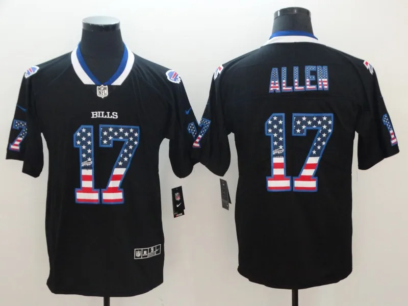 Men Buffalo высокое качество мужской LeSean McCoy Bills синий Джерси - Цвет: Men