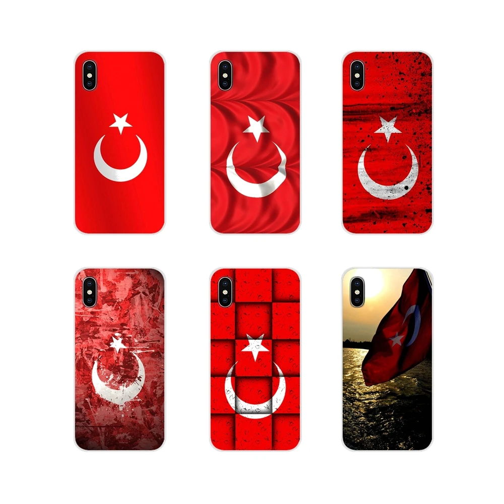 Для Apple iPhone X XR XS 11Pro MAX 4S 5C SE 6S 7 8 Plus ipod touch 5 6 красивые аксессуары с турецким флагом