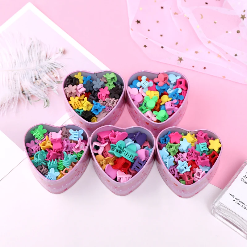 

15pcs/Set Cute Girls Colorful Cartoon Patterns Small Hair Claws Lovely Kids Hair Clip Headband Children Fashion Hair Accessories