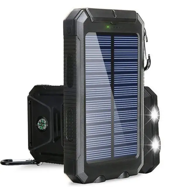 Solar Power Bank 80000mAh Portable Charging Poverbank External Battery Charger Powerbank 80000 mAh for Xiaomi Mi 9 iPhone 12 Pro wireless power bank Power Bank